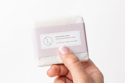 Set of  6 Handmade cold process ,Natural Soap Bars in gift Set box